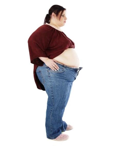 Tlustá dívka chce rychle zhubnout